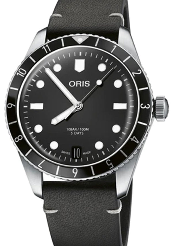 Oris Divers Sixty Five 40 mm Stal Czarny