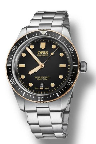 Oris Divers Sixty Five 40 mm Stal Czarny