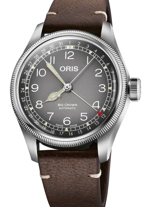 Oris Big CrownX Cervo Volante 38mm Stal Szary