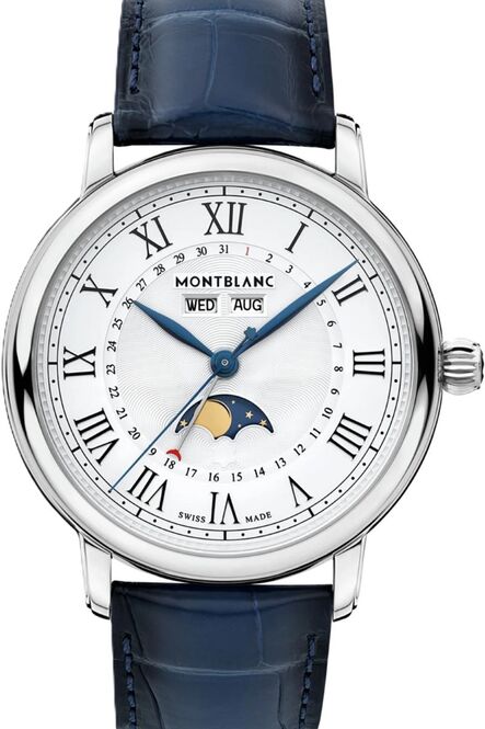 Montblanc StarLegacy Moonphase Silver 42mm Steel 
