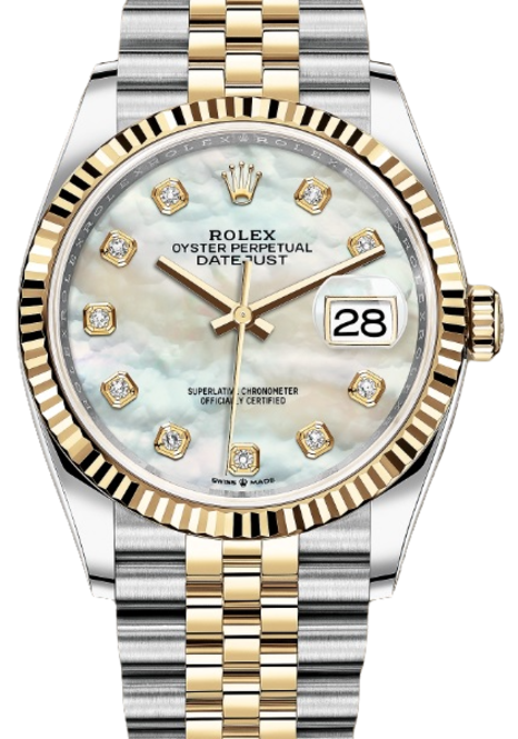 Rolex Datejust Złoto/Stal
