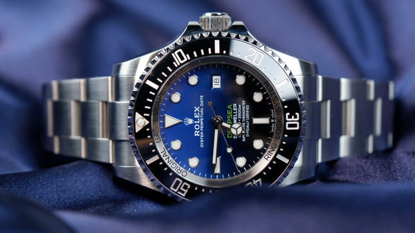 Rolex Sea-Dweller Deepsea Niebieski 44 mm Stal