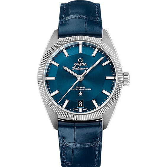 Omega Globemaster Niebieski Stal