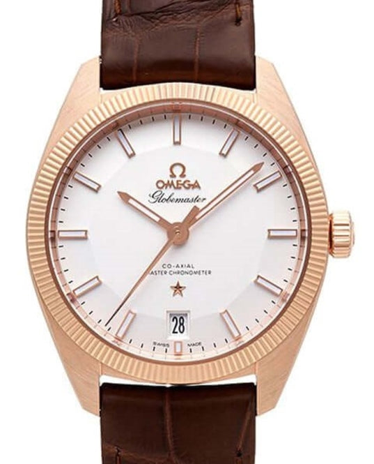 Omega Constellation Co-Axial Niebieski 39 mm Złoto rozowe