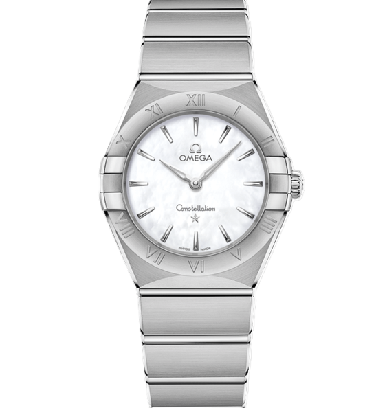 Omega Constellation Masa perlowa 28 mm Stal