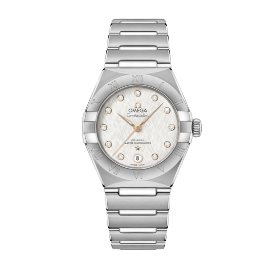 Omega Constellation Srebrny 29 mm Stal