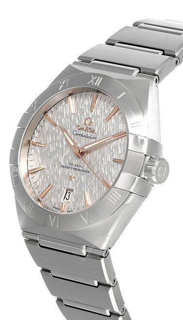Omega Constellation Szary 39 mmStal