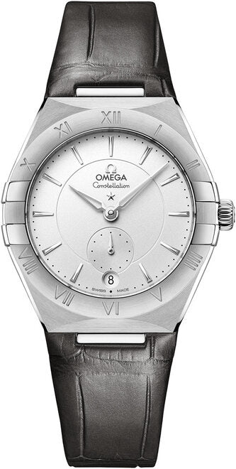 Omega Constellation Srebrny 34 mm Stal