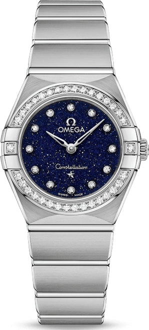 Omega Constellation Niebieski 25 mm Stal