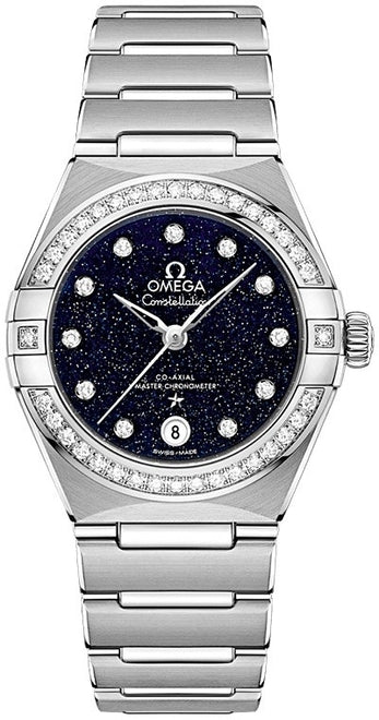 Omega Constellation Niebieski 29 mm Stal