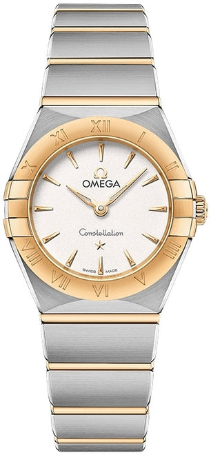 Omega Constellation Srebrny 25 mm Zloto/Stal