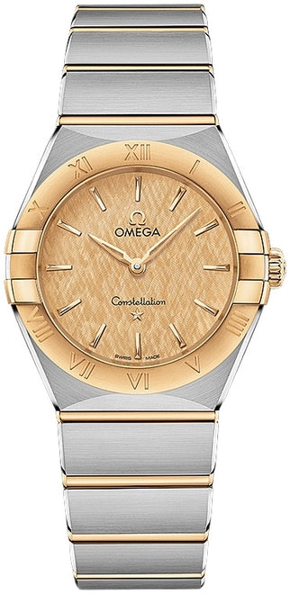 Omega Constellation Zolty 28 mm Zloto/Stal