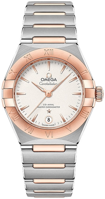 Omega Constellation Srebrny 29 mm Zloto/Stal