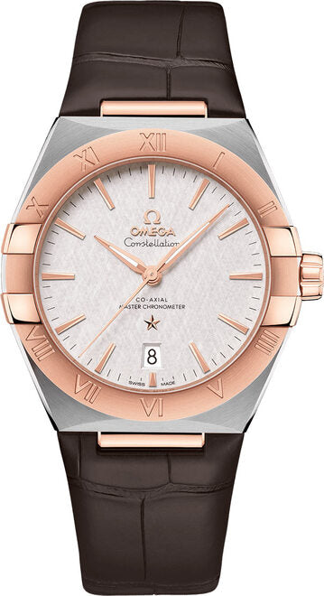 Omega Constellation Szampanski 39 mm Zloto/Stal