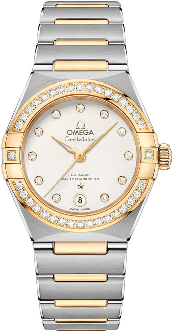 Omega Constellation Srebrny 29 mm Zloto/Stal