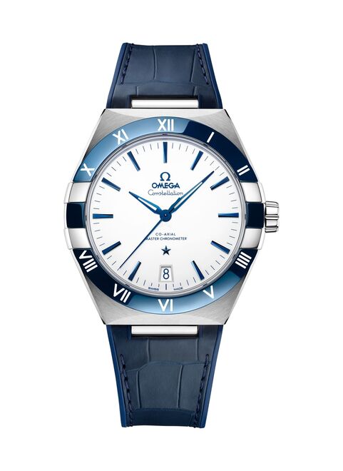 Omega Constellation Bialy 41 mm Stal