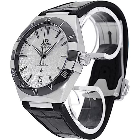 Omega Constellation Szary 41 mm Stal