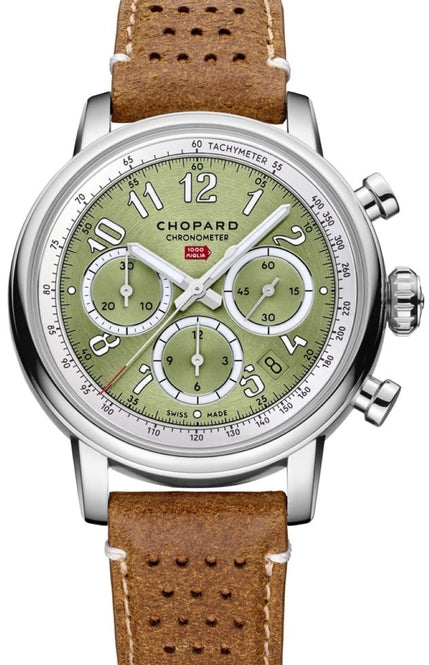 Chopard Mille Miglia Classic Chronograph Green 40mm Steel 
