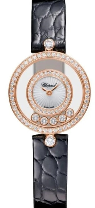 Chopard Happy Diamonds Icons Mother of Pearl 25mm Rose Gold 