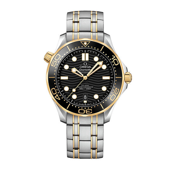 Omega Seamaster Diver Czarny Złoto/Stal