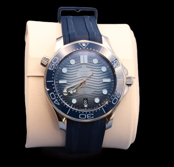 Omega Seamaster Diver 300 M Blue 42mm Steel 