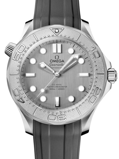 Omega Seamaster Diver 300 M Szary 42 mm Stal