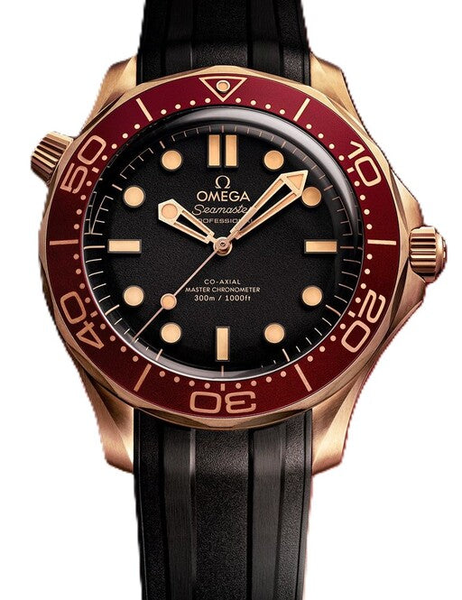 Omega Seamaster Diver 300 M Czarny 42 mm Braz