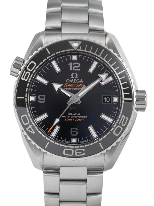 Omega Seamaster Planet Ocean 600M Co-Axial 44mm Czarny Stal