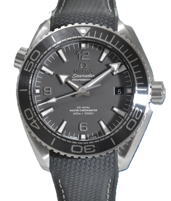 Omega Seamaster Planet Ocean Szary 43.5 mm Stal
