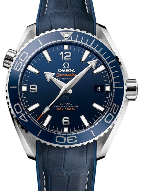 Omega Seamaster Planet Ocean 600M 43.5mm Niebieski Stal