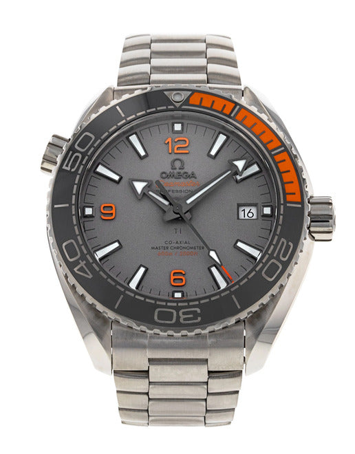 Omega Seamaster Planet Ocean Szary Tytan