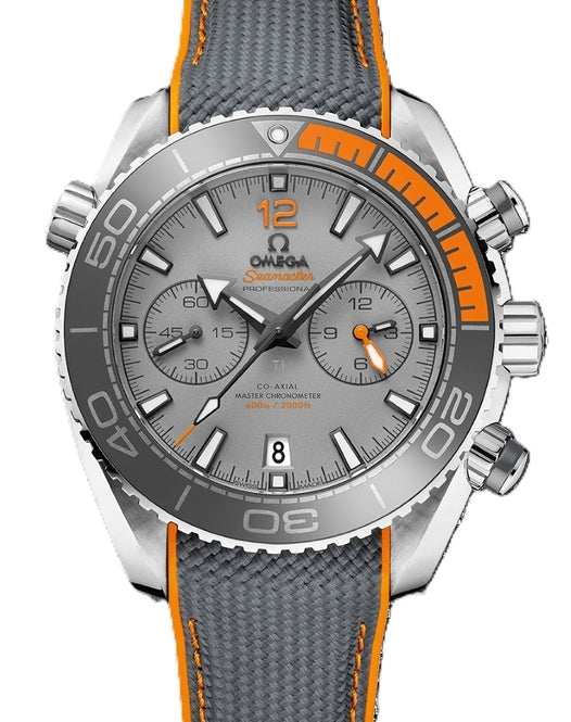Omega Seamaster Planet Ocean 600M 45,5mm Szary Tytan