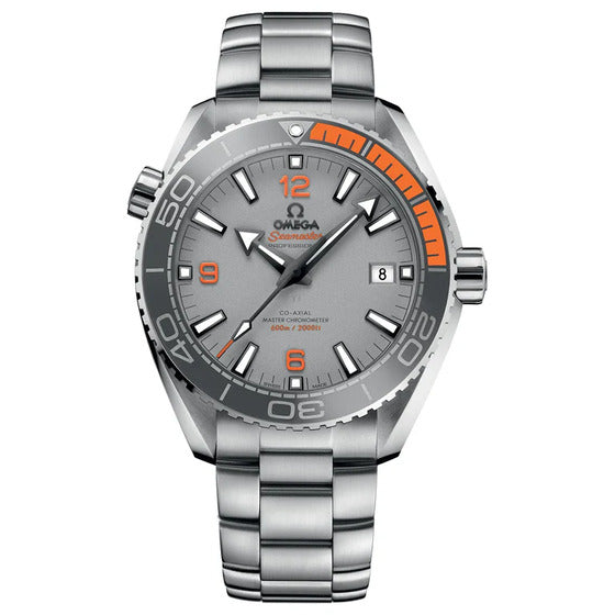 Omega Seamaster Planet Ocean Szary Tytan