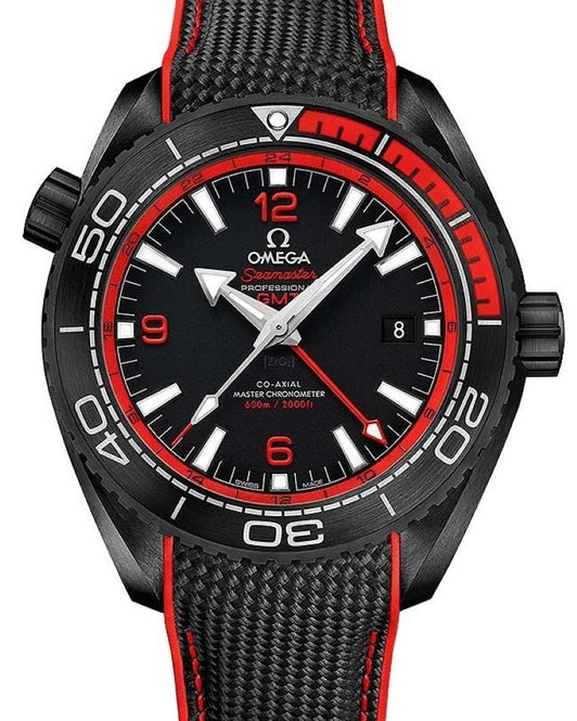 Omega Seamaster Planet Ocean 600M 45,5mm Czarny Ceramika