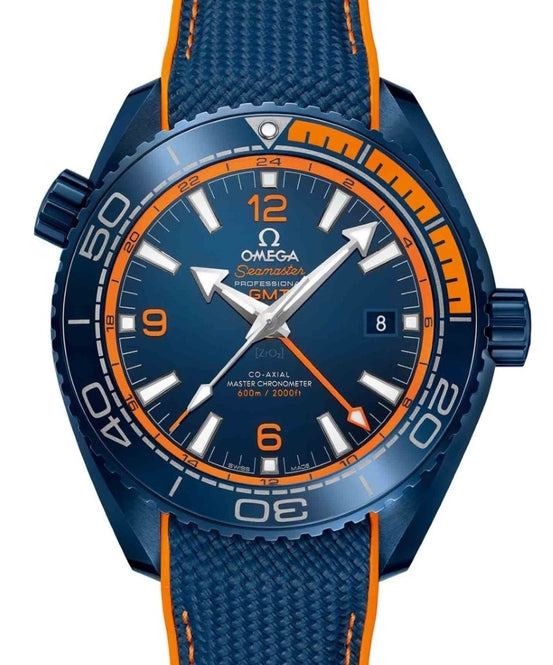 Omega Seamaster Planet Ocean 600M 45.5mm Niebieski Ceramika
