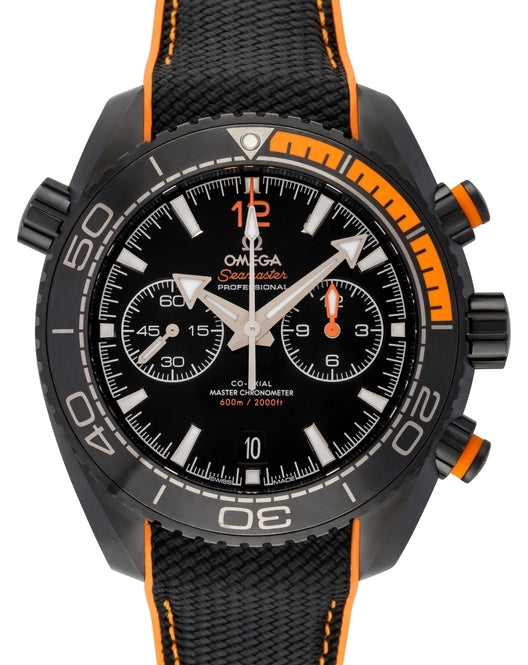 Omega Seamaster Planet Ocean 600M 45,5mm Czarny Ceramika