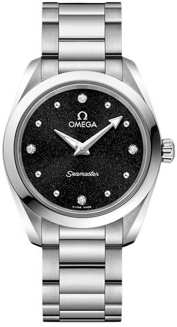 Omega Seamaster Aqua Terra Czarny Stal