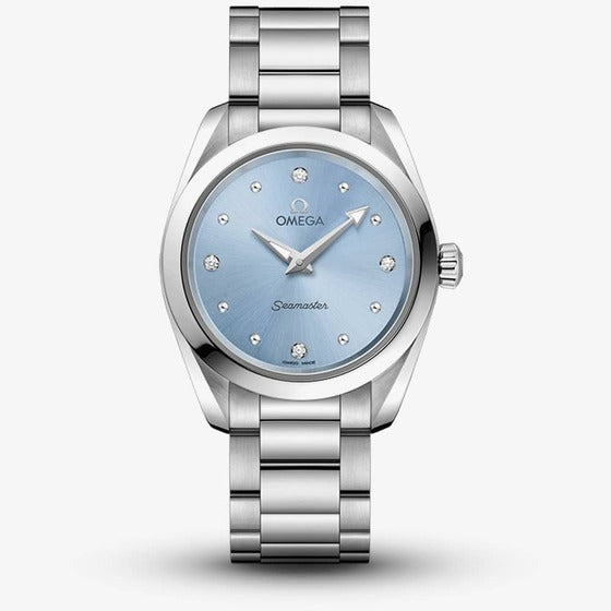 Omega Seamaster Aqua Terra 150m Niebieski Stal