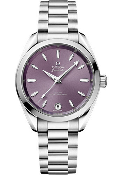 Omega Seamaster Aqua Terra 150M 34mm Lawendowy Stal