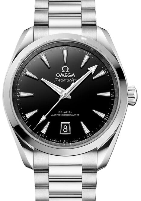Omega Seamaster Aqua Terra Czarny 38 mm Stal