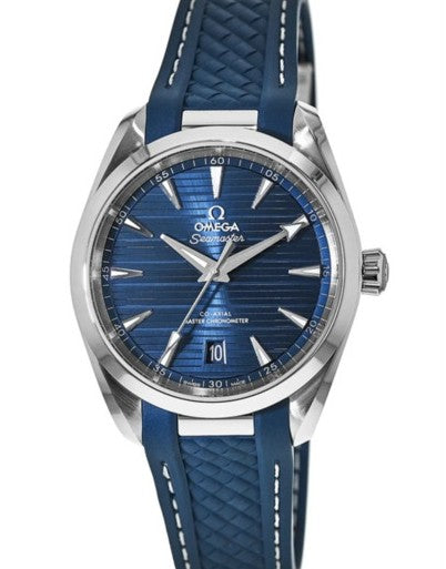 Omega Seamaster Aqua Terra 150 M 34mm Niebieski Złoto/Stal