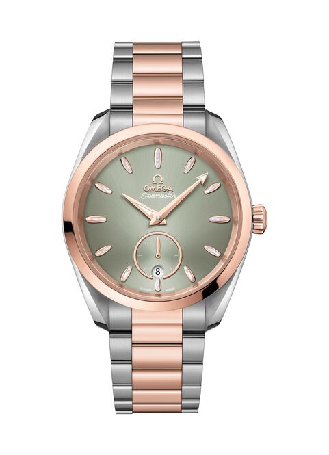 Omega Seamaster Aqua Terra 150M 38mm Zielony Stal‑Sedna złoto