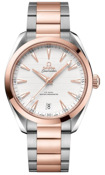 Omega Seamaster Aqua Terra 150M 41mm Srebrny Stal‑Sedna złoto