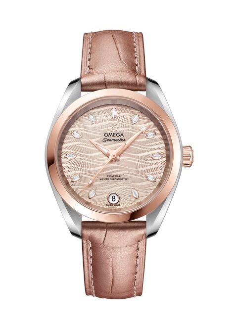 Omega Seamaster Aqua Terra 150M 40.5mm Złoty Stal‑Sedna złoto