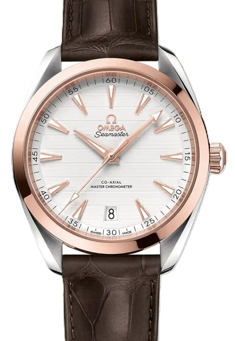 Omega Seamaster Aqua Terra 150 m 41mm Srebrny Złoto/Stal