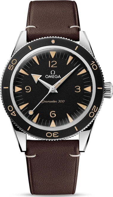 Omega Seamaster 300 Co-Axial Master 41mm Czarny Stal