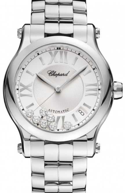 Chopard Happy Sport Silver 36mm Steel 