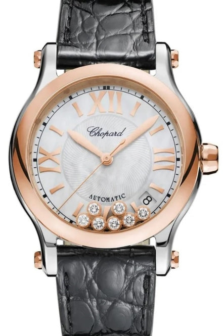 Chopard Happy Sport Silver 36mm Gold/Steel 