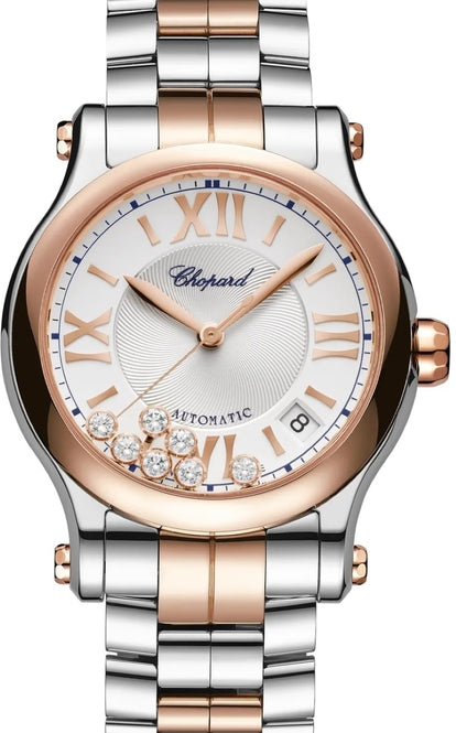 Chopard Happy Sport Silver 36mm Gold/Steel 