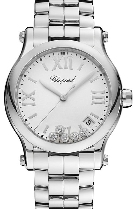 Chopard Happy Sport White 36mm Steel 